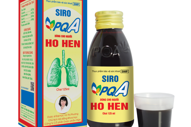 Siro PQA dùng cho người Ho Hen